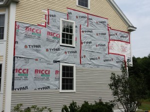 Replacing siding